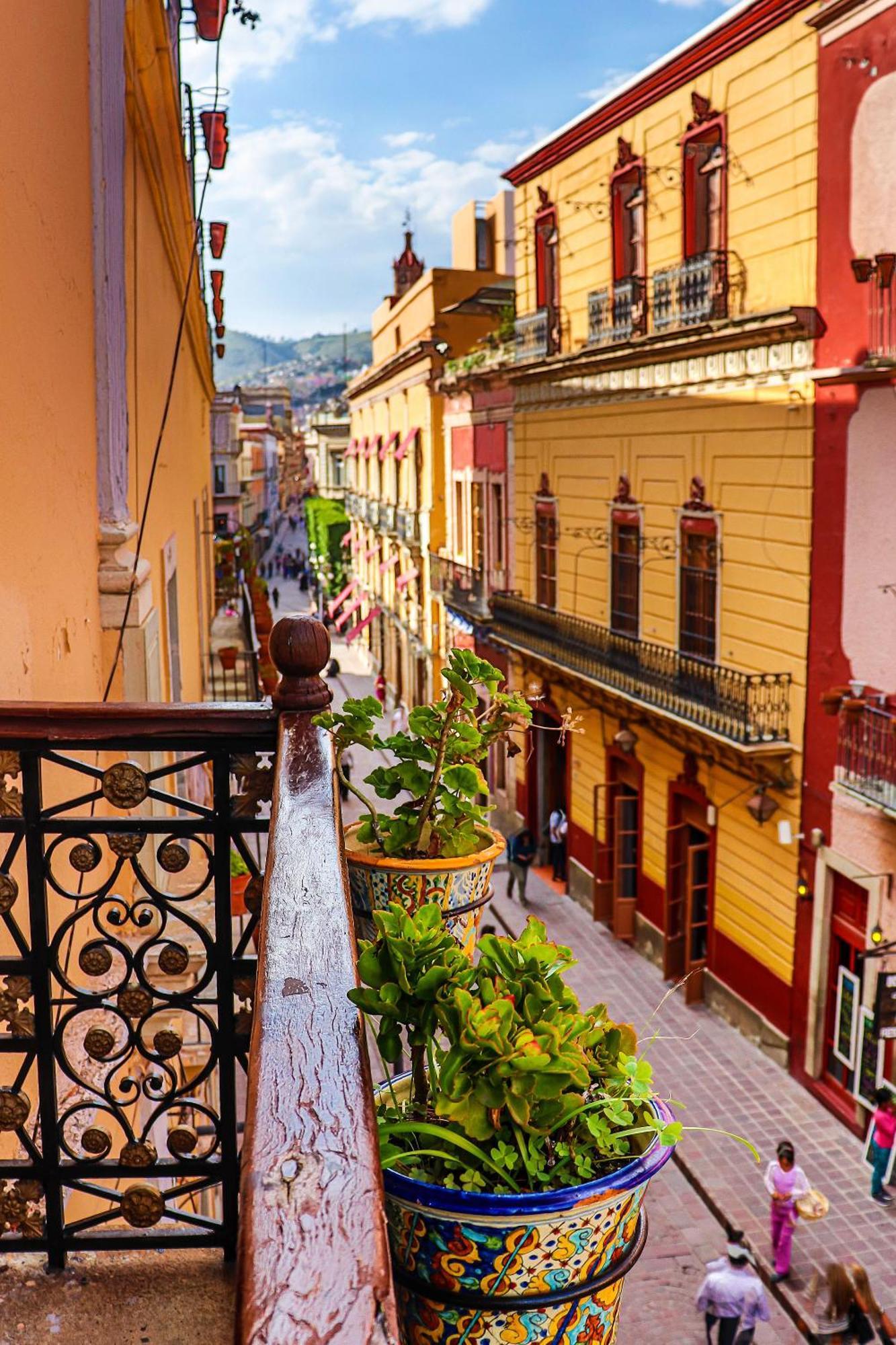 Hosteria Del Frayle Guanajuato Exteriör bild
